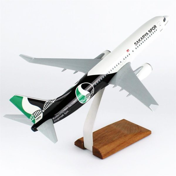 1/100 Sakarya Spor B737-800 Yolcu Uçağı Modeli - Görsel 4