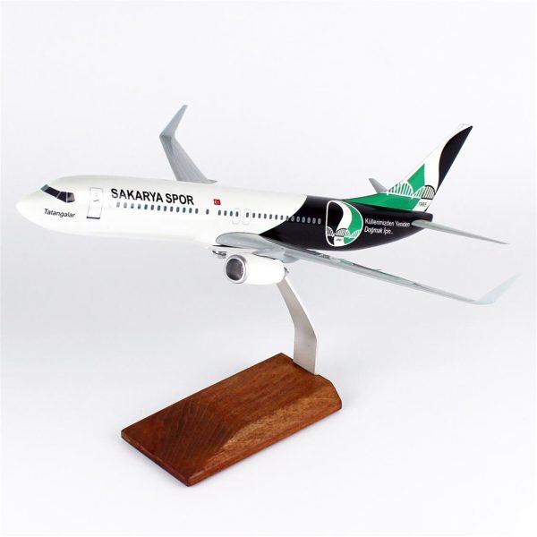 1/100 Sakarya Spor B737-800 Yolcu Uçağı Modeli - Görsel 2