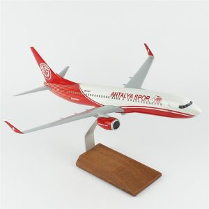 1/100 Antalya Spor B737-800 Yolcu Uçağı Modeli