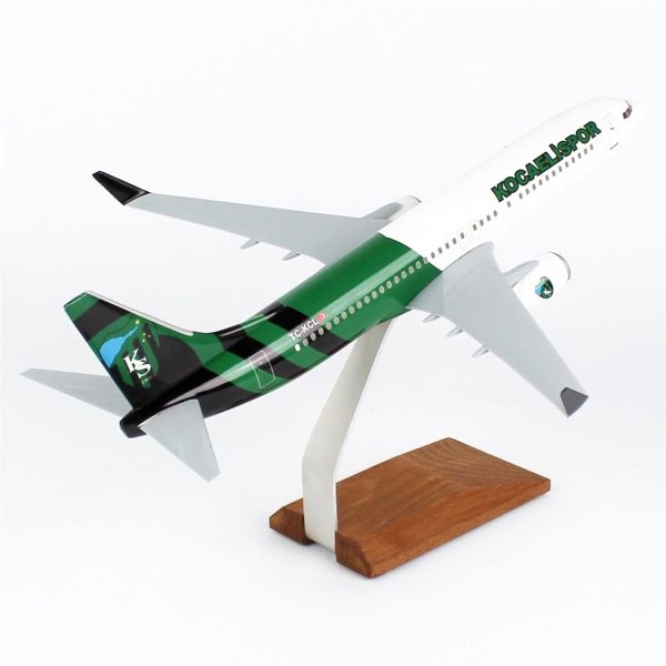 1/100 Kocaeli Spor Logolu B737-800 Yolcu Uçağı Modeli - Görsel 4