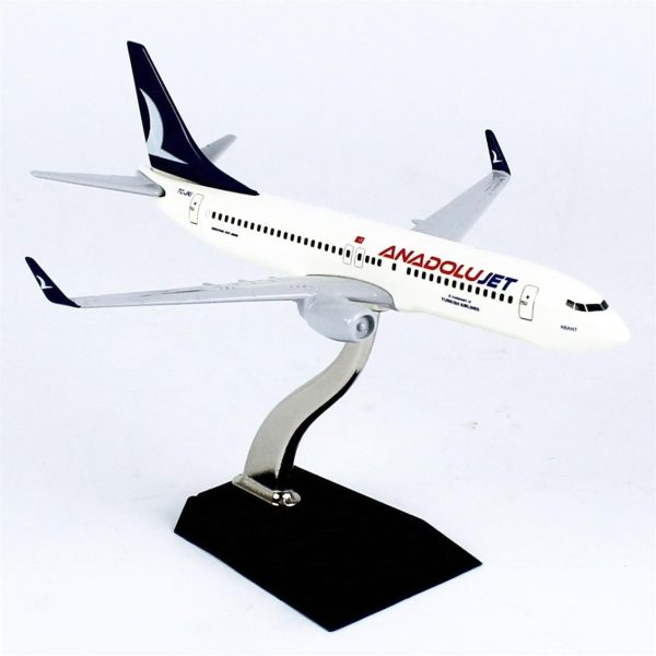 1/250 Anadolu Jet Logolu Boeing B737-800 Yolcu Uçağı Metal Modeli, THY 056