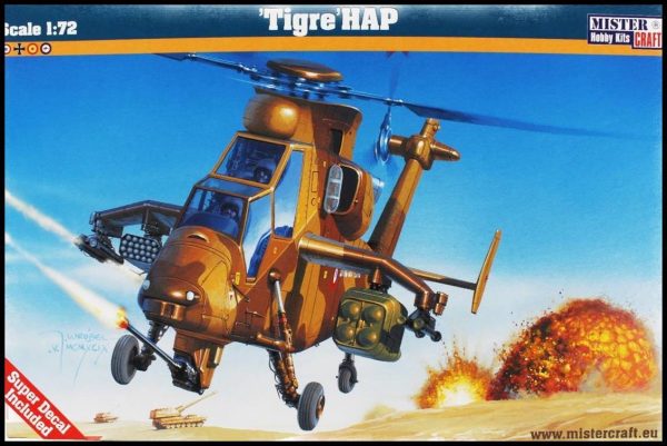 1/72 Tigre HAP Helikopter Maketi, Mister Craft D060