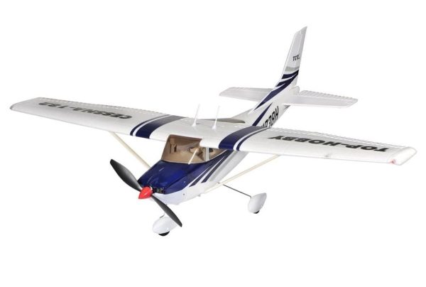Cessna 182 400 Class Mavi Fırçalı RC Uçak, TopRC 003C