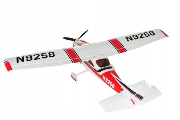 Cessna 182 500 Class Kırmızı Fırçasız RC Uçak, TopRC 056C - Görsel 4