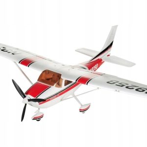 Cessna 182 500 Class Kırmızı Fırçasız RC Uçak, TopRC 056C
