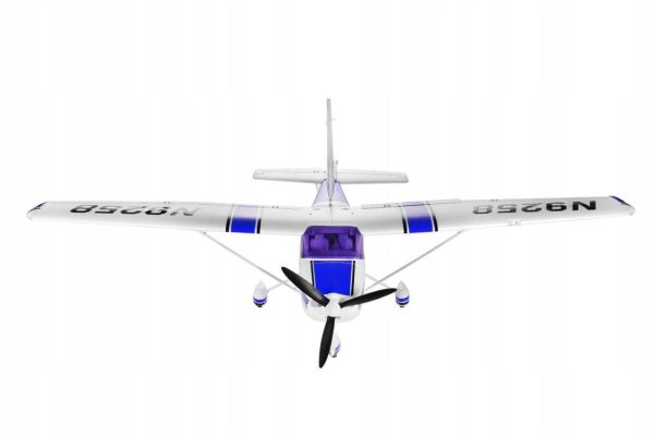 Cessna 182 500 Class Mavi Fırçasız RC Uçak, TopRC 057C - Görsel 4