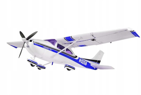 Cessna 182 500 Class Mavi Fırçasız RC Uçak, TopRC 057C - Görsel 2