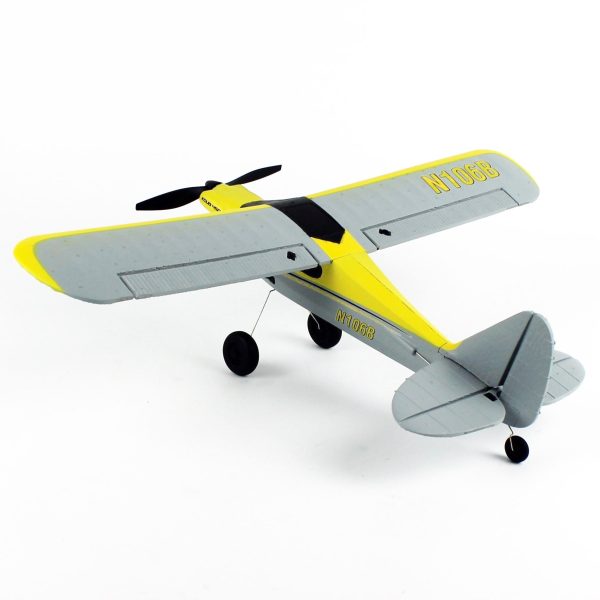 Mini Cub RTF Sarı Uçmaya Hazır Model Uçak Seti, TopRC 106B01 - Görsel 3