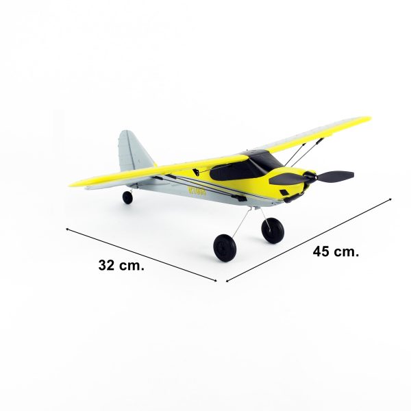 Mini Cub RTF Sarı Uçmaya Hazır Model Uçak Seti, TopRC 106B01 - Görsel 5