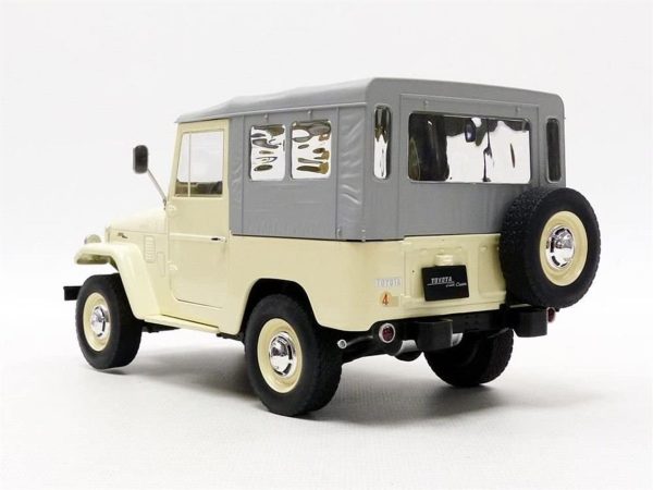 1/18 1967 Toyota Landcruiser FJ40 Bej Diecast Araba, Triple9 Collection 1800152 - Görsel 3