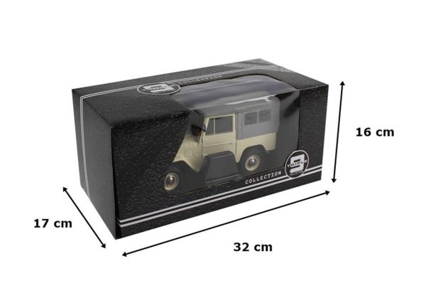 1/18 1967 Toyota Landcruiser FJ40 Bej Diecast Araba, Triple9 Collection 1800152 - Görsel 5