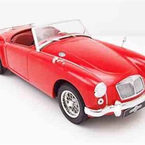 1/18 1957 MGA MK I A1500 Open Convertible Kırmızı Diecast Araba, Triple9 Collection 1800160