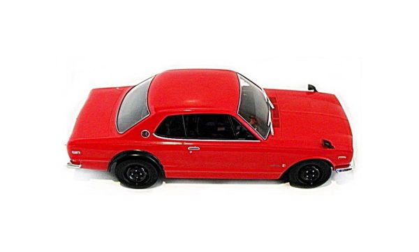1/18 Nissan Skyline GT-R KPGC 10 Kırmızı Diecast Araba, Triple9 Collection 1800182 - Görsel 3