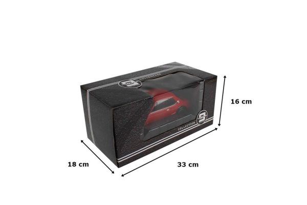 1/18 Nissan Skyline GT-R KPGC 10 Kırmızı Diecast Araba, Triple9 Collection 1800182 - Görsel 4