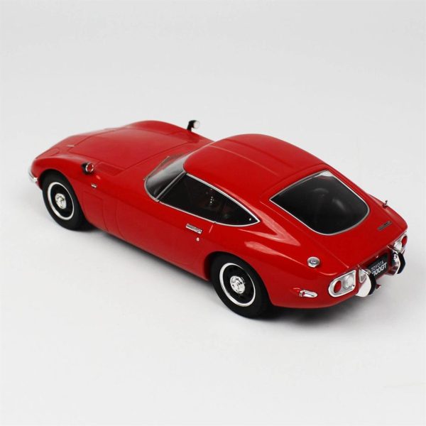 1/18 1967 Toyota 2000 GT Kırmızı Diecast Araba, Triple9 Collection 1800184 - Görsel 3