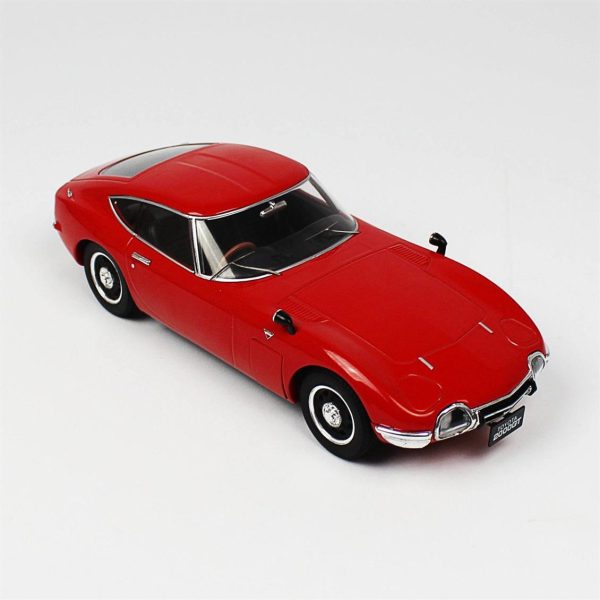 1/18 1967 Toyota 2000 GT Kırmızı Diecast Araba, Triple9 Collection 1800184