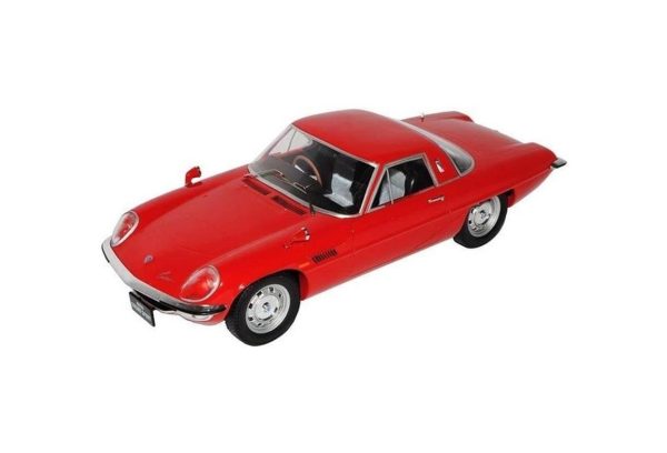 1/18 Mazda Cosmo Sport Kırmızı Diecast Araba, Triple9 Collection 1800188 - Görsel 4