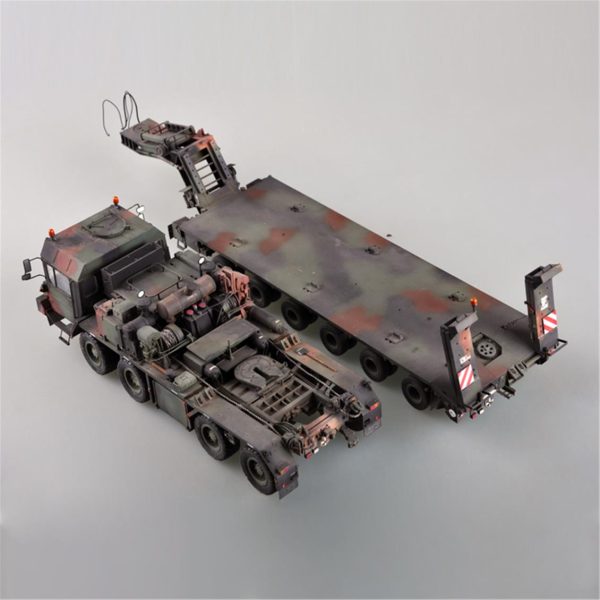 1/35 Faun Elefant Slt-56 Tank Taşıyıcı Maketi, Trumpeter 00203 - Görsel 3