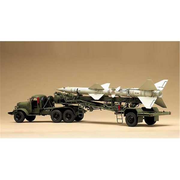 1/35 Sam-2 Missile Füzesi Taşıyan Çekici Maketi, Trumpeter 00204 - Görsel 3
