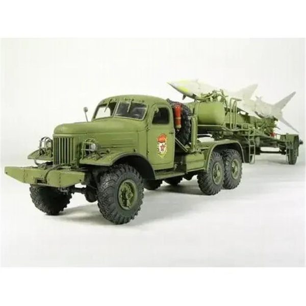 1/35 Sam-2 Missile Füzesi Taşıyan Çekici Maketi, Trumpeter 00204 - Görsel 2