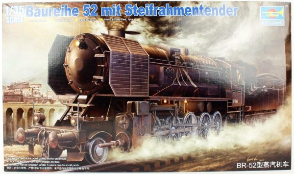 1/35 Alman BR 52 Savaş Lokomotifi Maketi, Trumpeter 00210