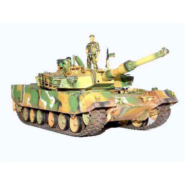 1/35 Korean K1A1 Tank Maketi, Trumpeter 00331 - Görsel 2