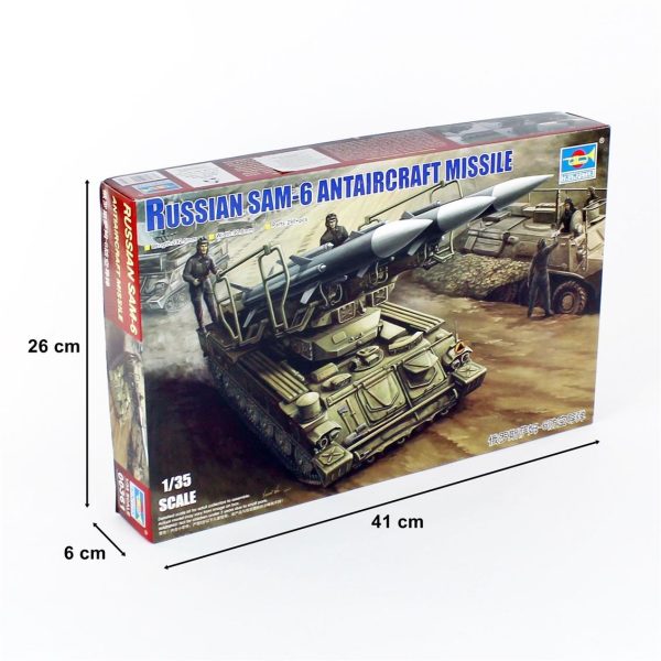 1/35 Rus SAM-6 Uçaksavar Füzesi Maketi, Trumpeter 00361 - Görsel 5