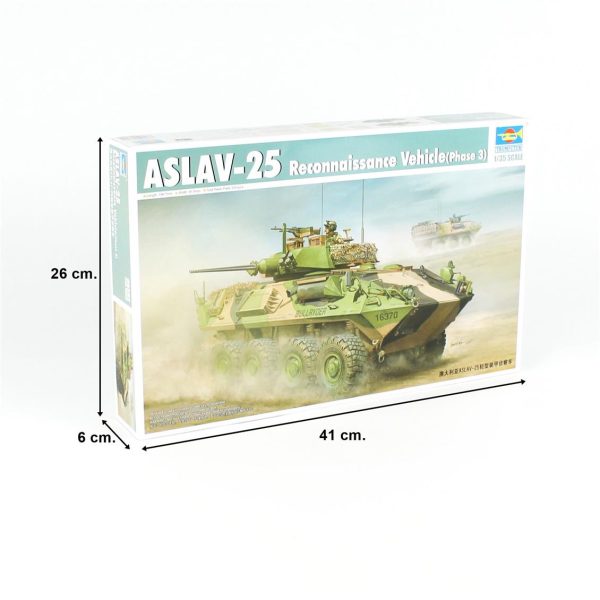 1/35 ASLAV-25 Zırhlı Keşif Aracı Maketi, Trumpeter 00392 - Görsel 5