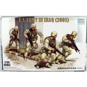 1/35 Amerikan Askerleri Irak'ta (2005) Figürleri Maketi, Trumpeter 00418