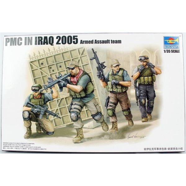 1/35 PMC Saldırı Timi Irak'ta (2005) Figürleri Maketi, Trumpeter 00419