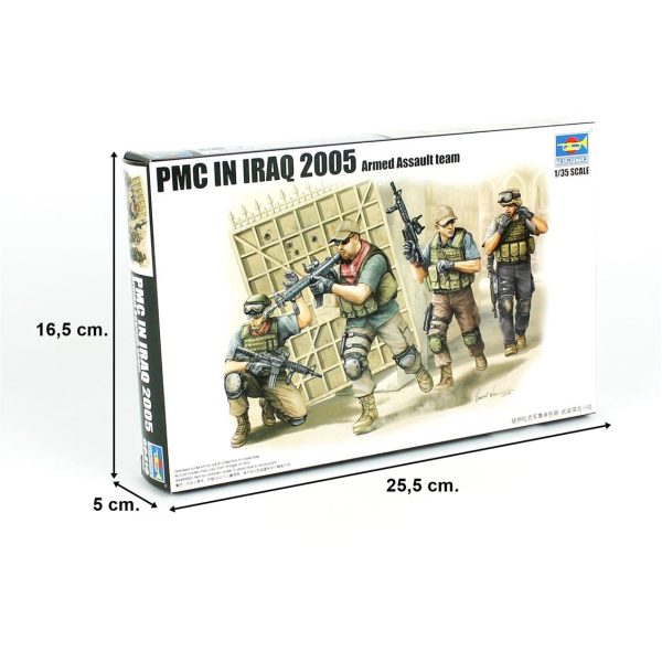 1/35 PMC Saldırı Timi Irak'ta (2005) Figürleri Maketi, Trumpeter 00419 - Görsel 5