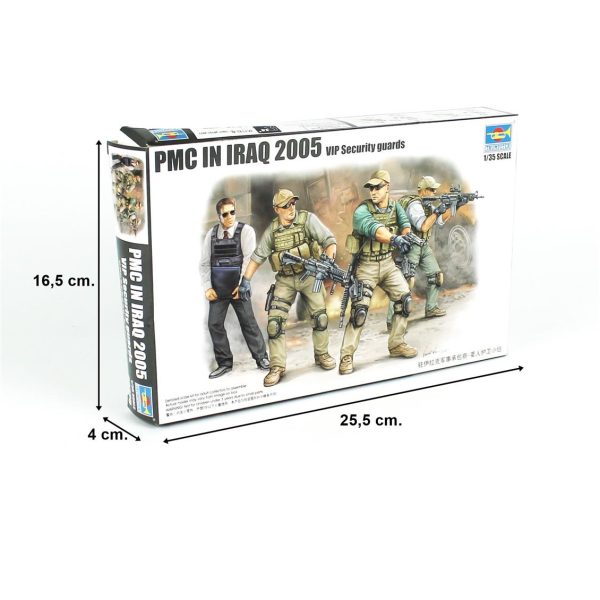 1/35 PMC-VIP Koruma Tim Irak'ta Figürleri Maketi, Trumpeter 00420 - Görsel 5