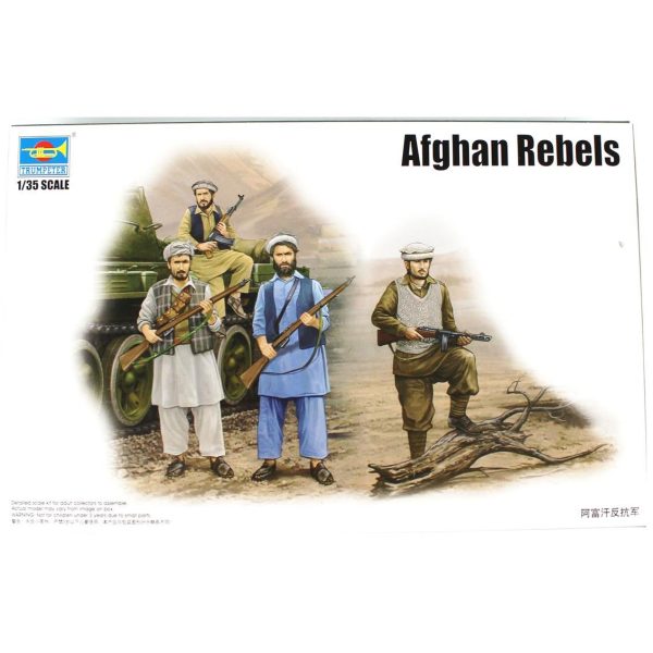 1/35 Afgan İsyancı Figürleri Maketi, Trumpeter 00436