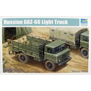1/35 Russian GAZ-66 Hafif Askeri Kamyon Maketi, Trumpeter 01016