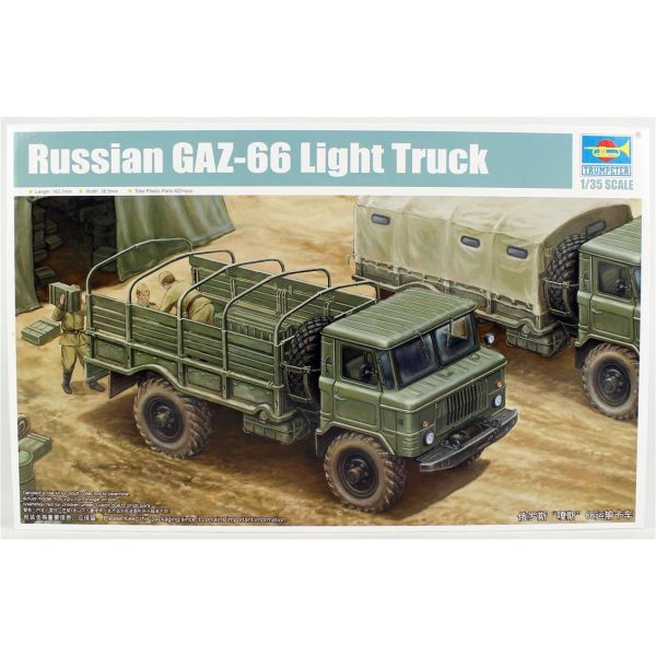 1/35 Russian GAZ-66 Hafif Askeri Kamyon Maketi, Trumpeter 01016