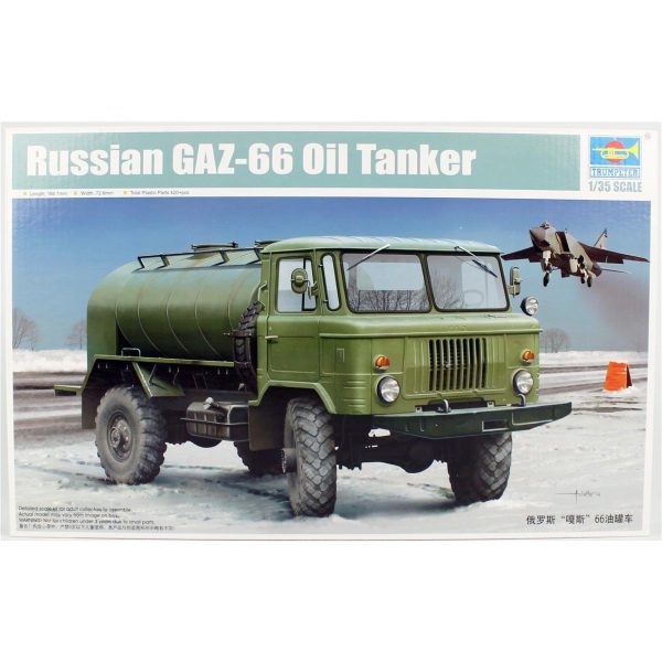 1/35 Rus GAZ-66 Yağ Tankeri Maketi, Trumpeter 01018