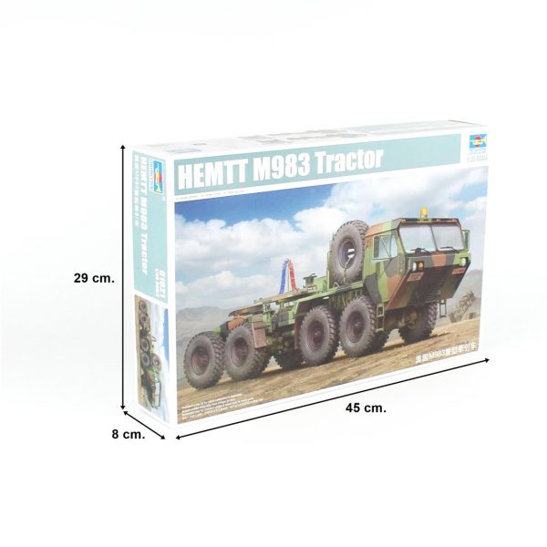 1/35 HEMTT M983 Askeri Çekici Maketi, Trumpeter 01021 - Görsel 5