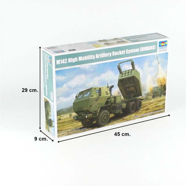 1/35 M142 (HIMARS) Roket Sistemi Maketi, Trumpeter 01041 - Görsel 5