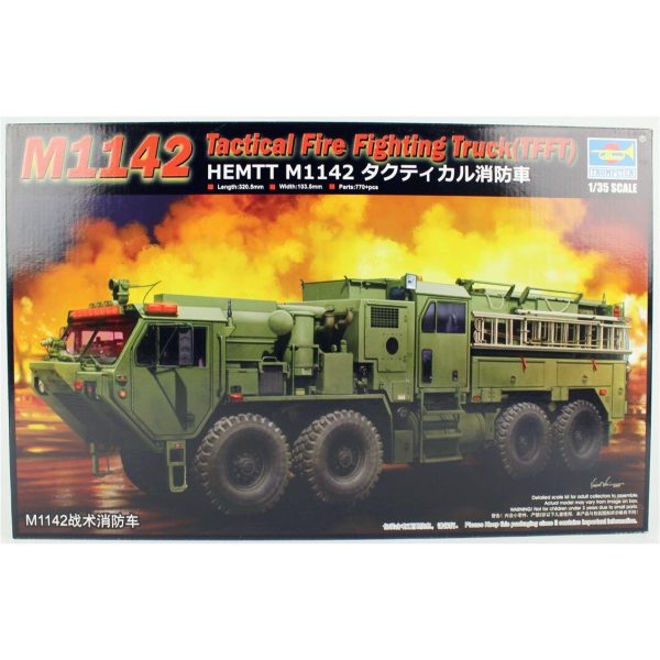 1/35 M1142 Taktik Yangın Söndürme Kamyonu (TFFT) Maketi, Trumpeter 01067