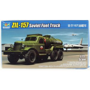 1/72 Camion-Zil-157 Sovyet Yakıt Kamyonu Maketi, Trumpeter 01102