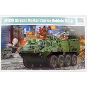 1/35 M1129 Stryker Havan Topu Taşıma Aracı ve 120 mm Havan Topu Maketi, Trumpeter 01512