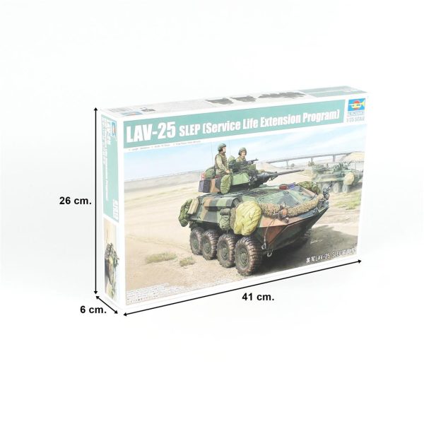 1/35 LAV-25 SLEP (Service Life Extension Program) Askeri Araç Maketi, Trumpeter 01513 - Görsel 5
