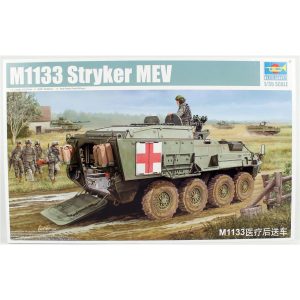 1/35 M1133 Stryker (MEV) Zırhlı Tıbbi Tahliye Aracı Maketi, Trumpeter 01559