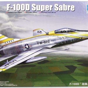 1/72 F-100D Super Sabre Savaş Uçağı Maketi, Trumpeter 01649