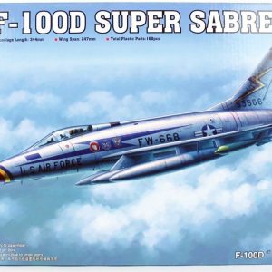1/48 F-100D Super Sabre Savaş Uçağı Maketi, Trumpeter 02839