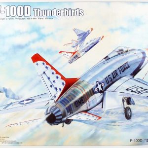 1/32 F-100D in Thunderbirds livery Savaş Uçağı Maketi, Trumpeter 03222