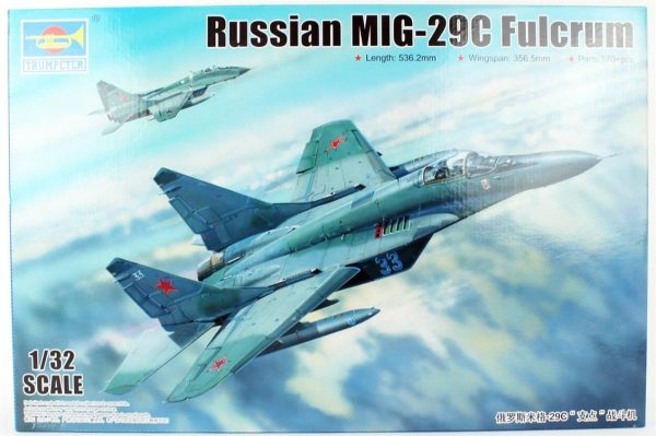 1/32 MIG-29C Fulcrum Savaş Uçağı Maketi, Trumpeter 03224