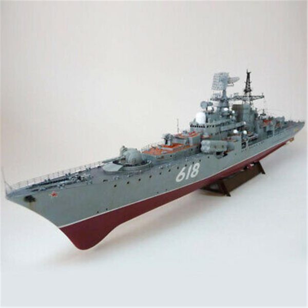 1/350 USSR Destroyer (Tip 956 E) Maketi, Trumpeter 04515 - Görsel 2