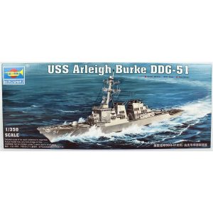 1/350 USS Arleigh Burke DDG-51 Destroyeri Maketi, Trumpeter 04523
