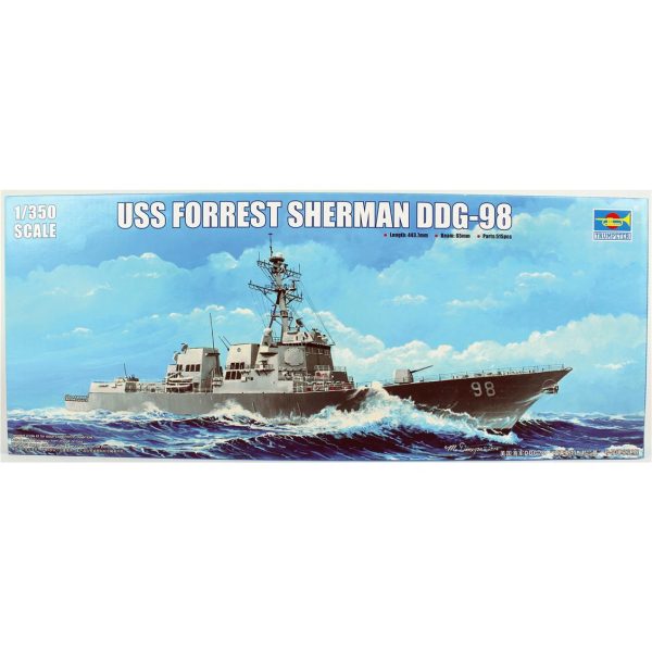 1/350 USS Forrest Sherman DDG-98 Destroyeri Maketi, Trumpeter 04528
